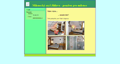 Desktop Screenshot of milenecky-azyl-jihlava.cz