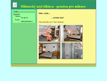 Tablet Screenshot of milenecky-azyl-jihlava.cz